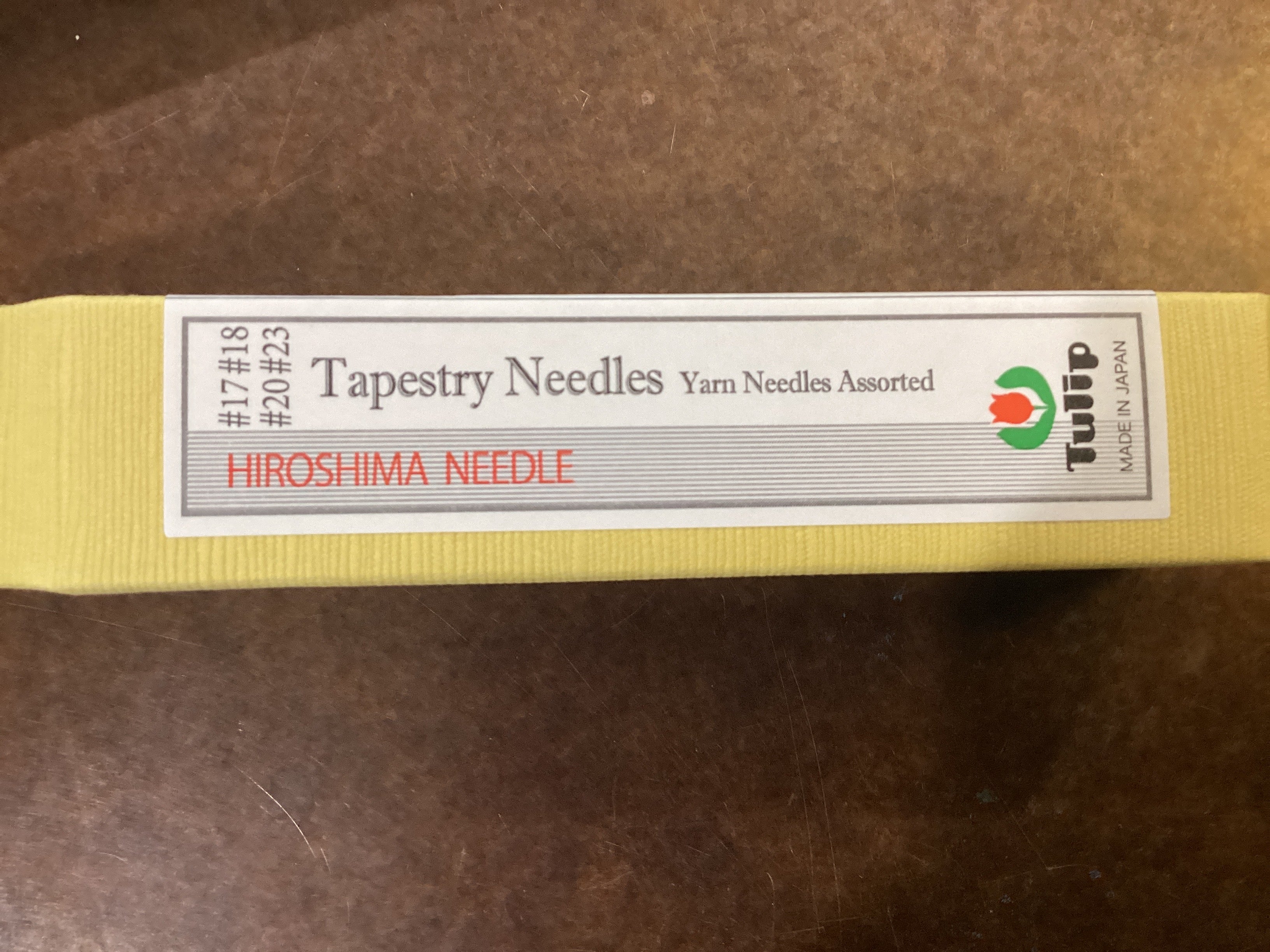 Tulip Assorted Tapestry Needle, #17 #18 #20 #23