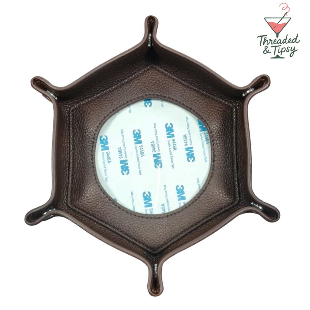 Self-finishing snap tray