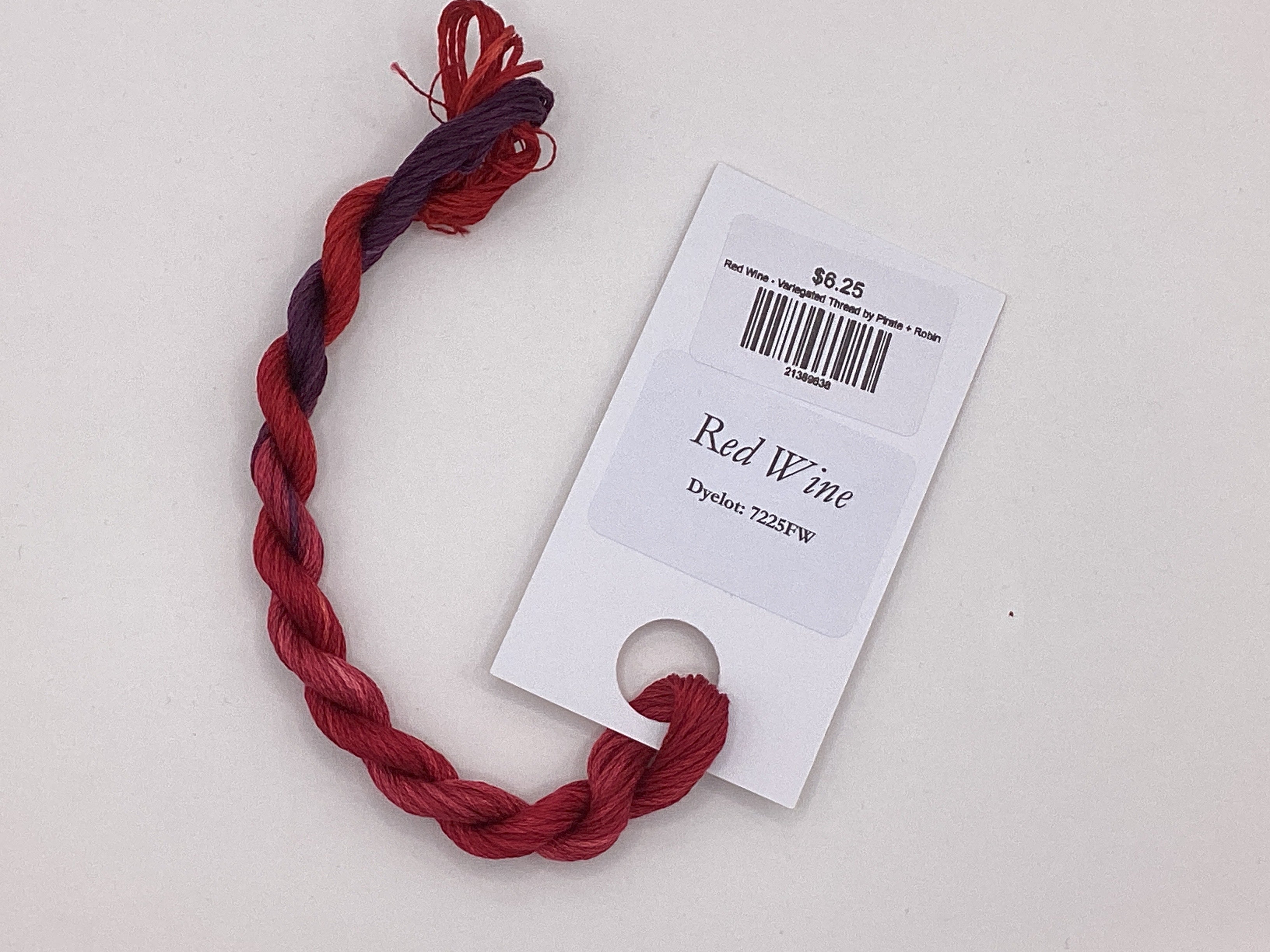 Red Wine - Variegated Thread by Pirate + Robin