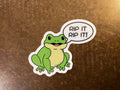 Frog Sticker