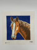 Horse on Blue