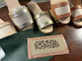 Leopard sandals inset pre-order