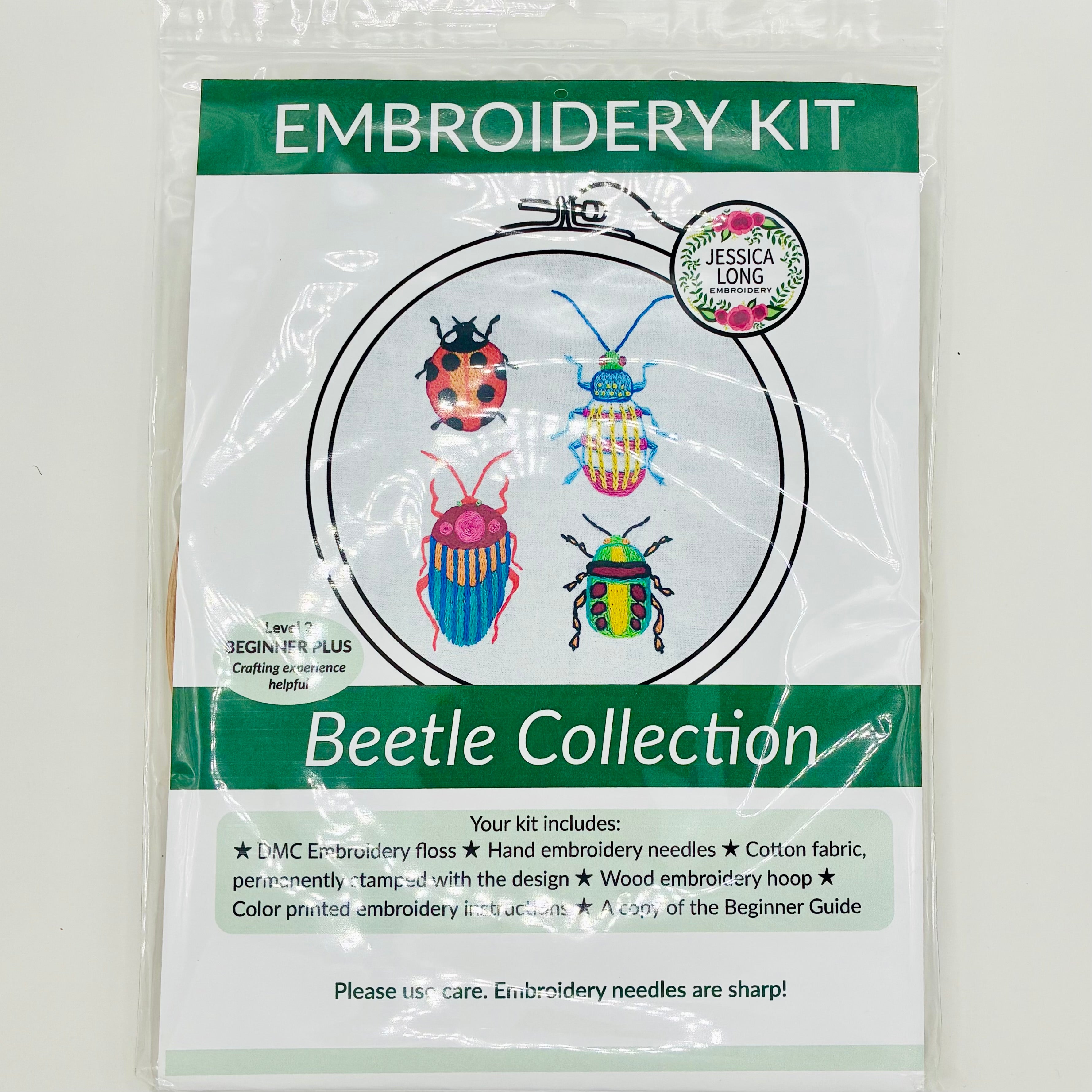 Jessica Long Beetle Collection Embroidery Kit