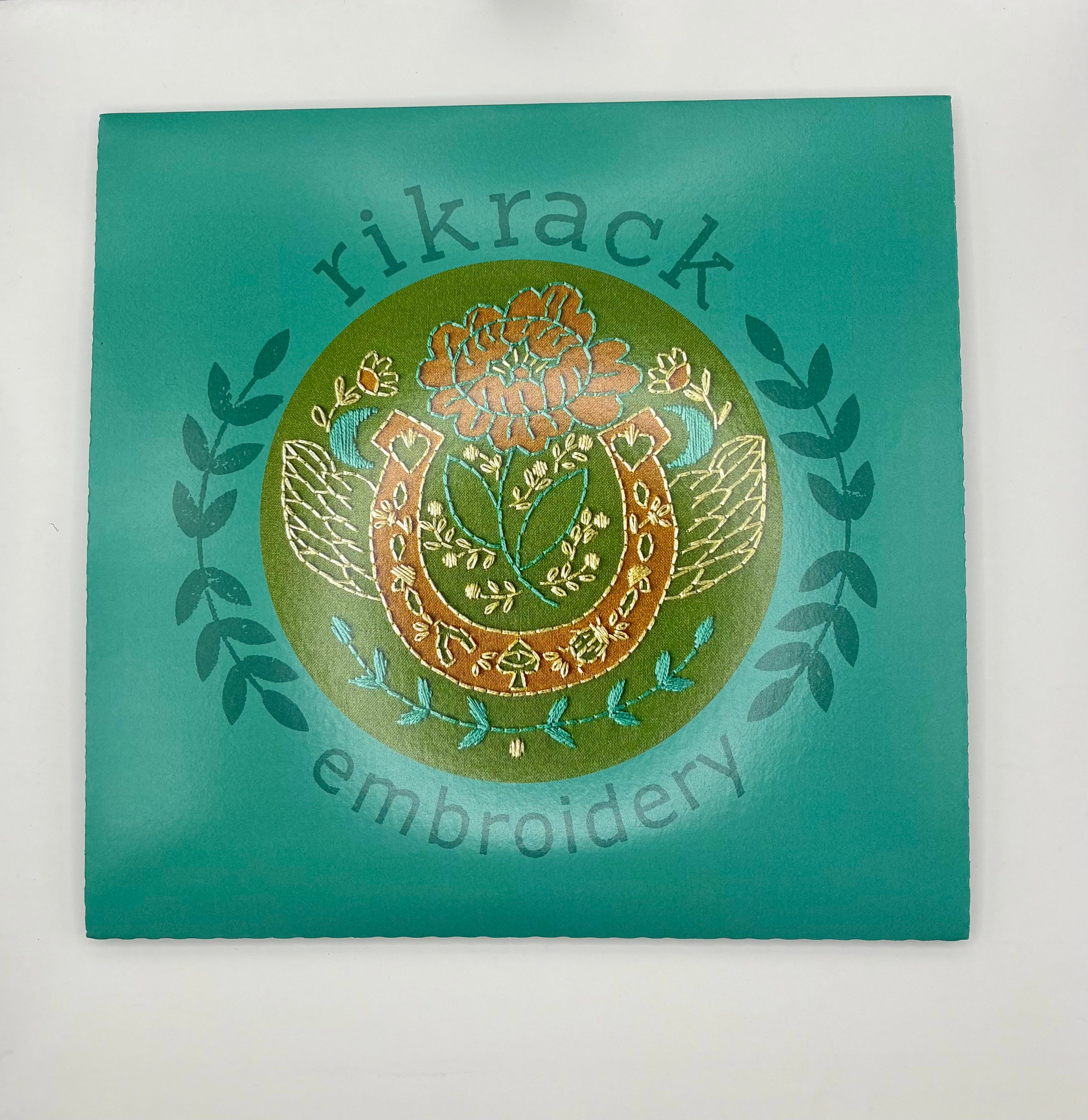 Rikrack Lucky Embroidery Kit