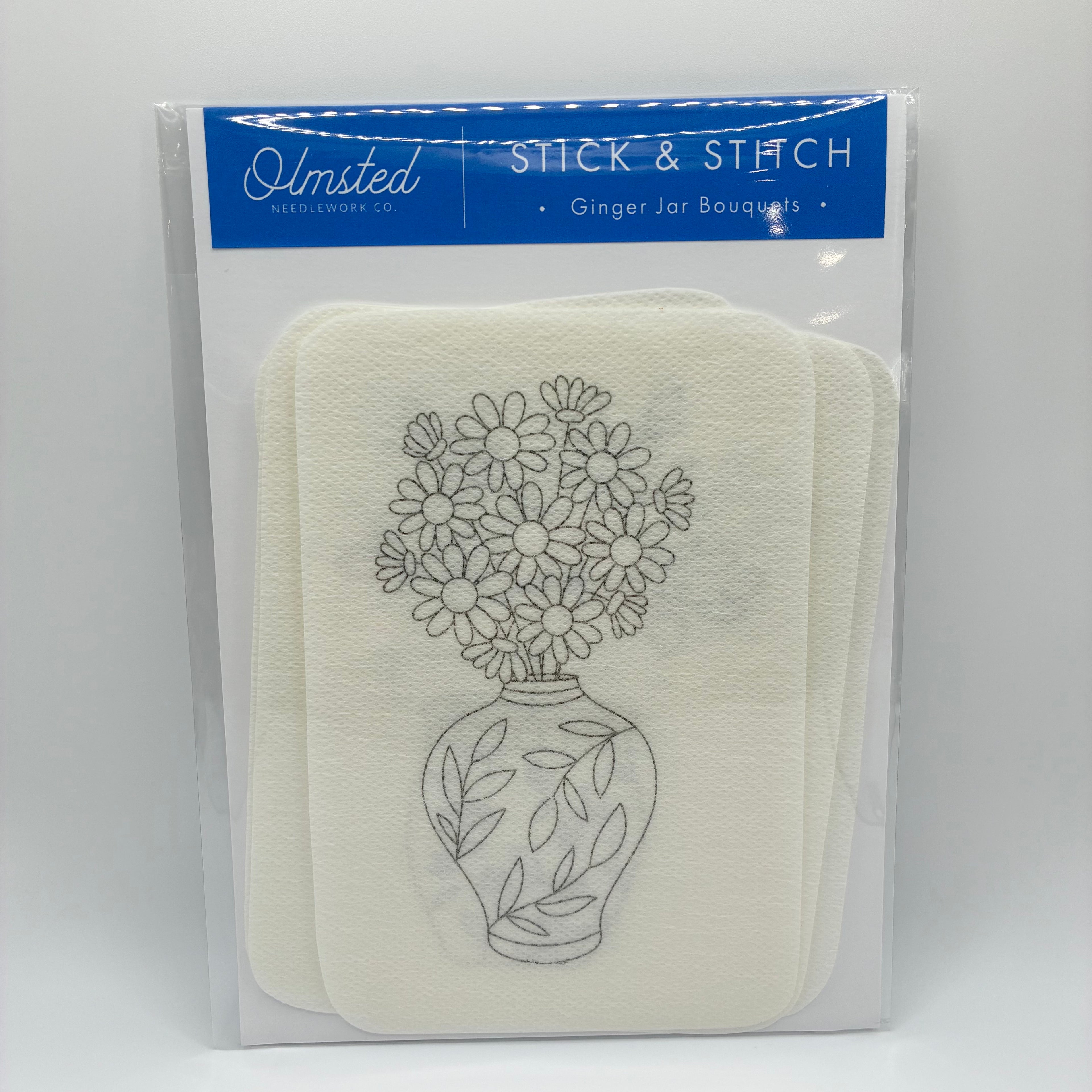 Olmsted Ginger Jar Bouquets Stick and Stitch