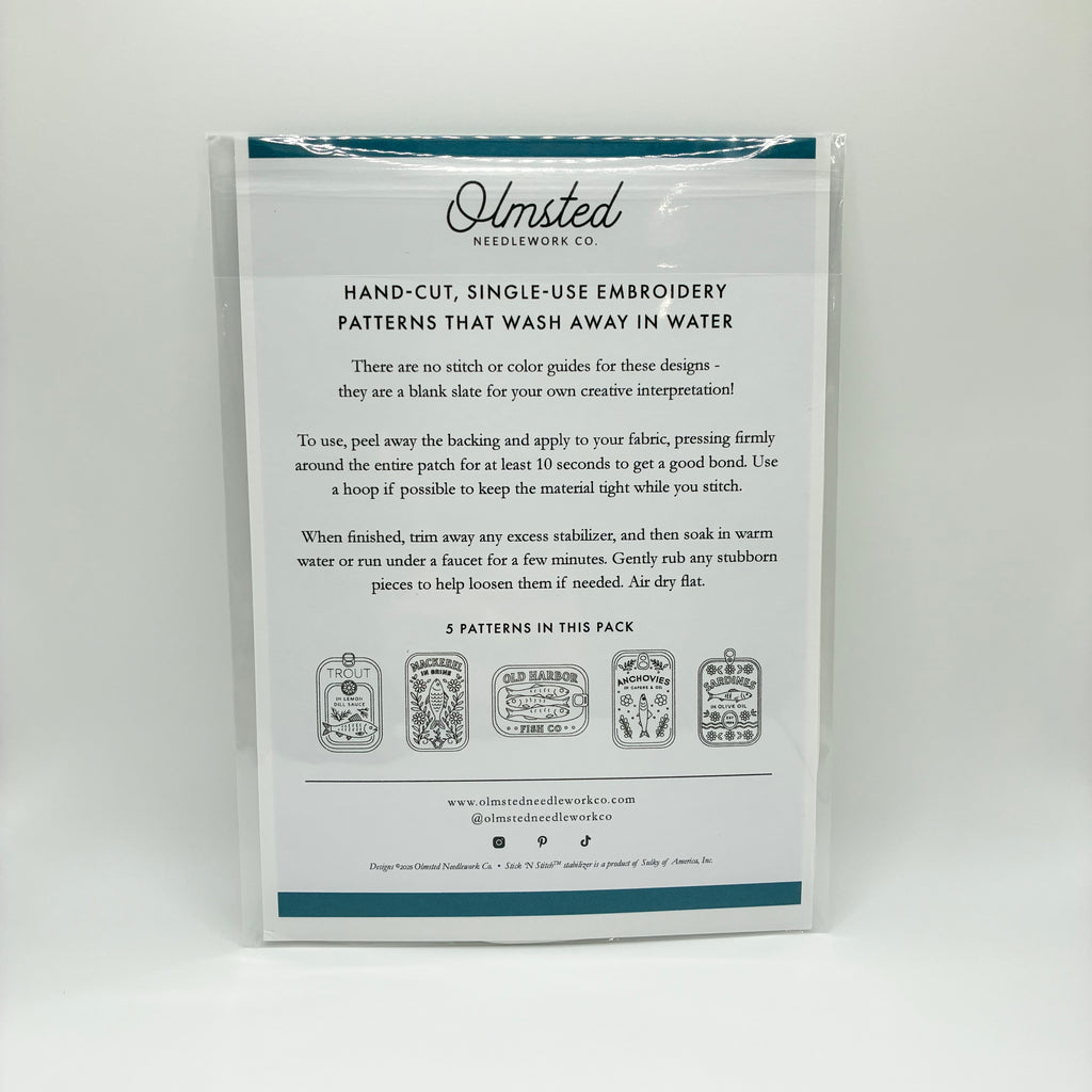 Olmsted Tinned Fish Stick and Stitch