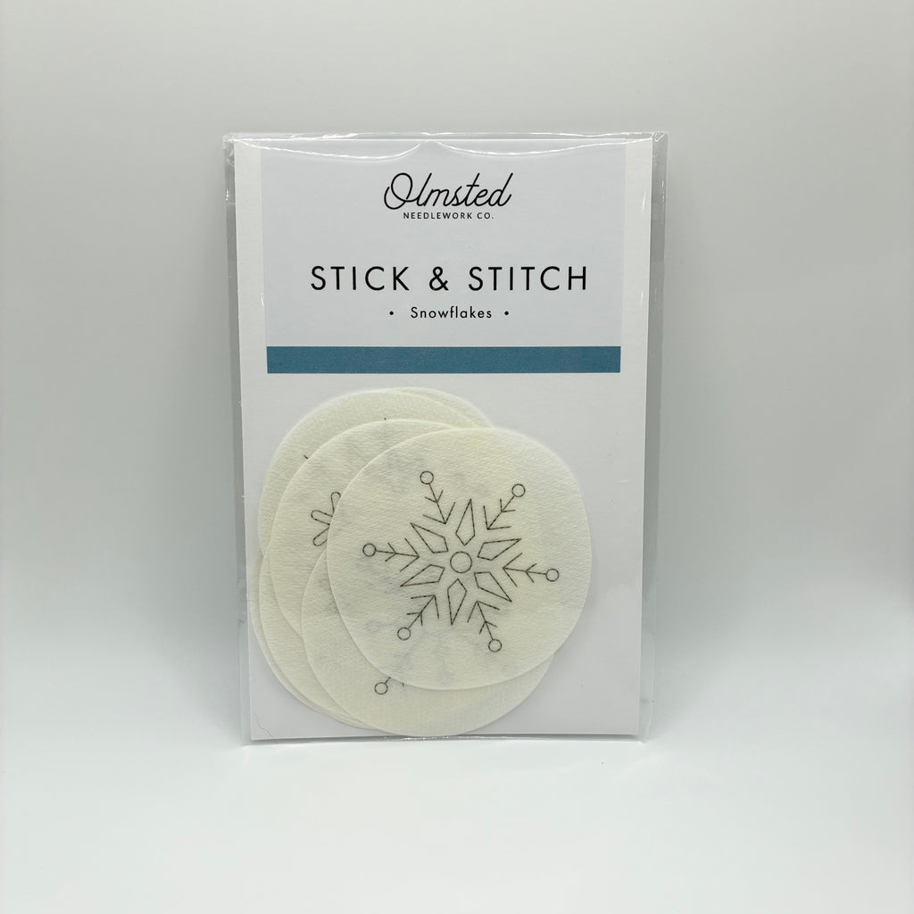 Olmsted Snowflakes Stick and Stitch
