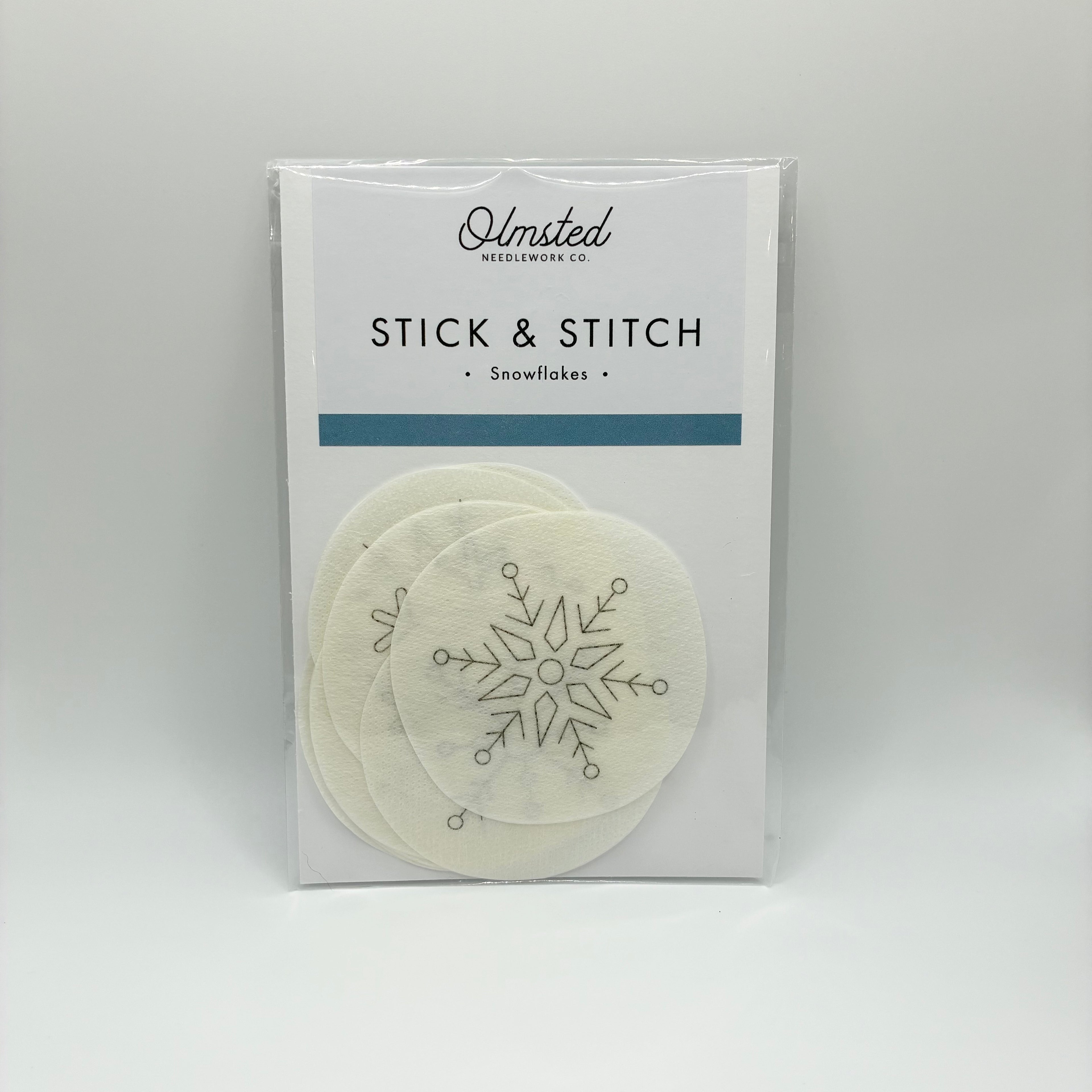 Olmsted Snowflakes Stick and Stitch