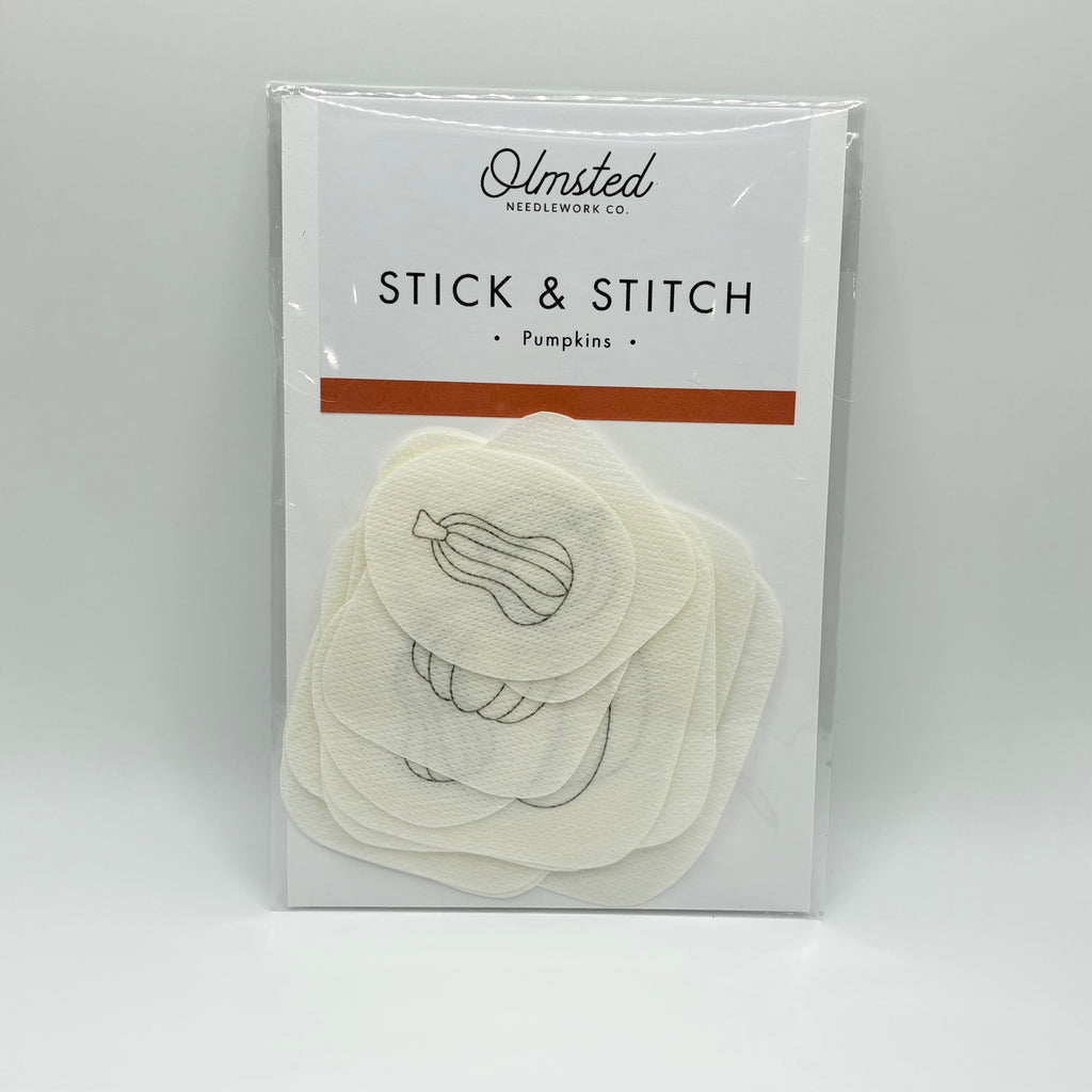 Olmsted Pumpkins Stick and Stitch