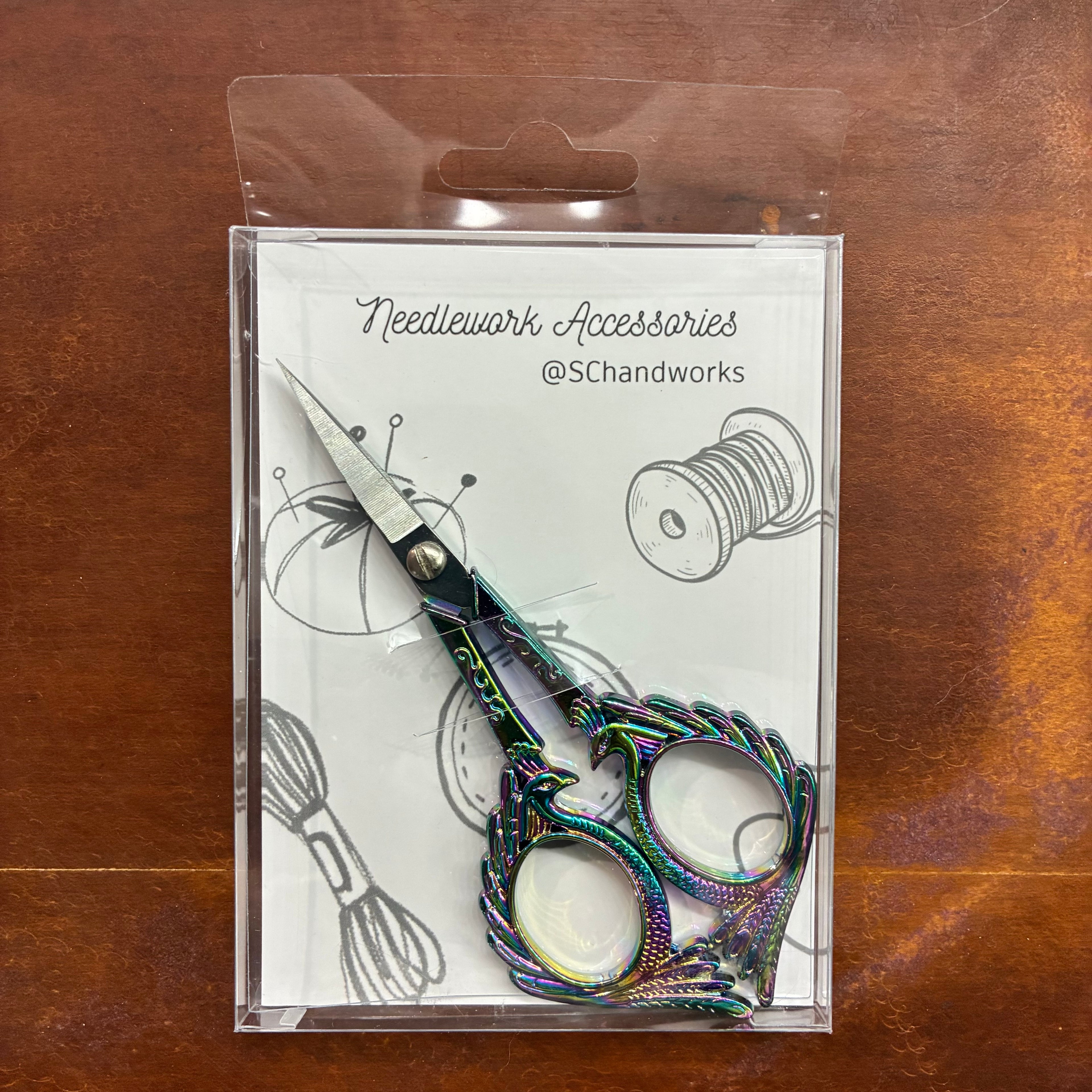 SChandworks Peafowl Style Scissors
