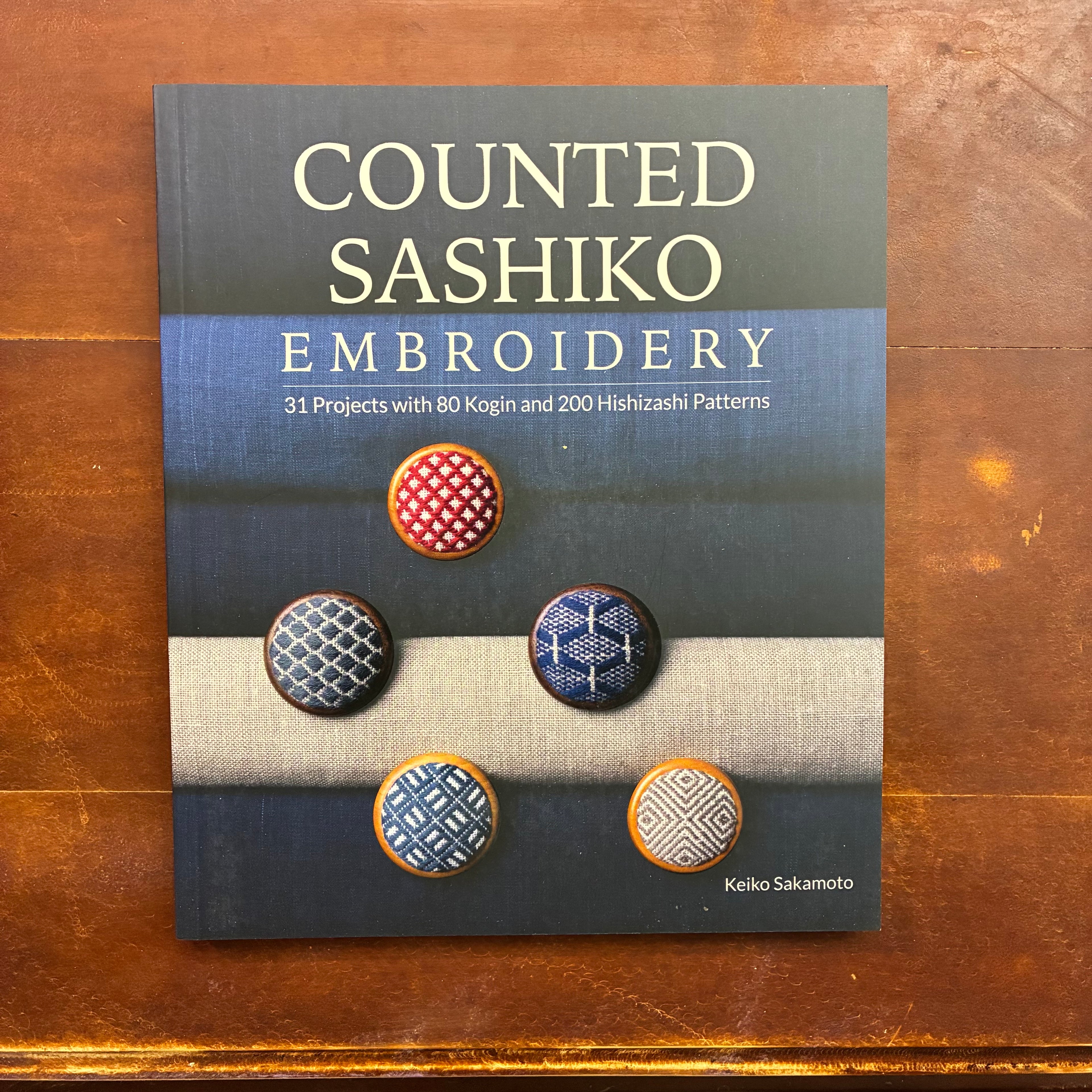 Counted Sashiko Embroidery by Keiko Sakamoto