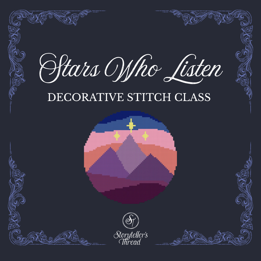 Stars Who Listen Decorative Stitch Class
