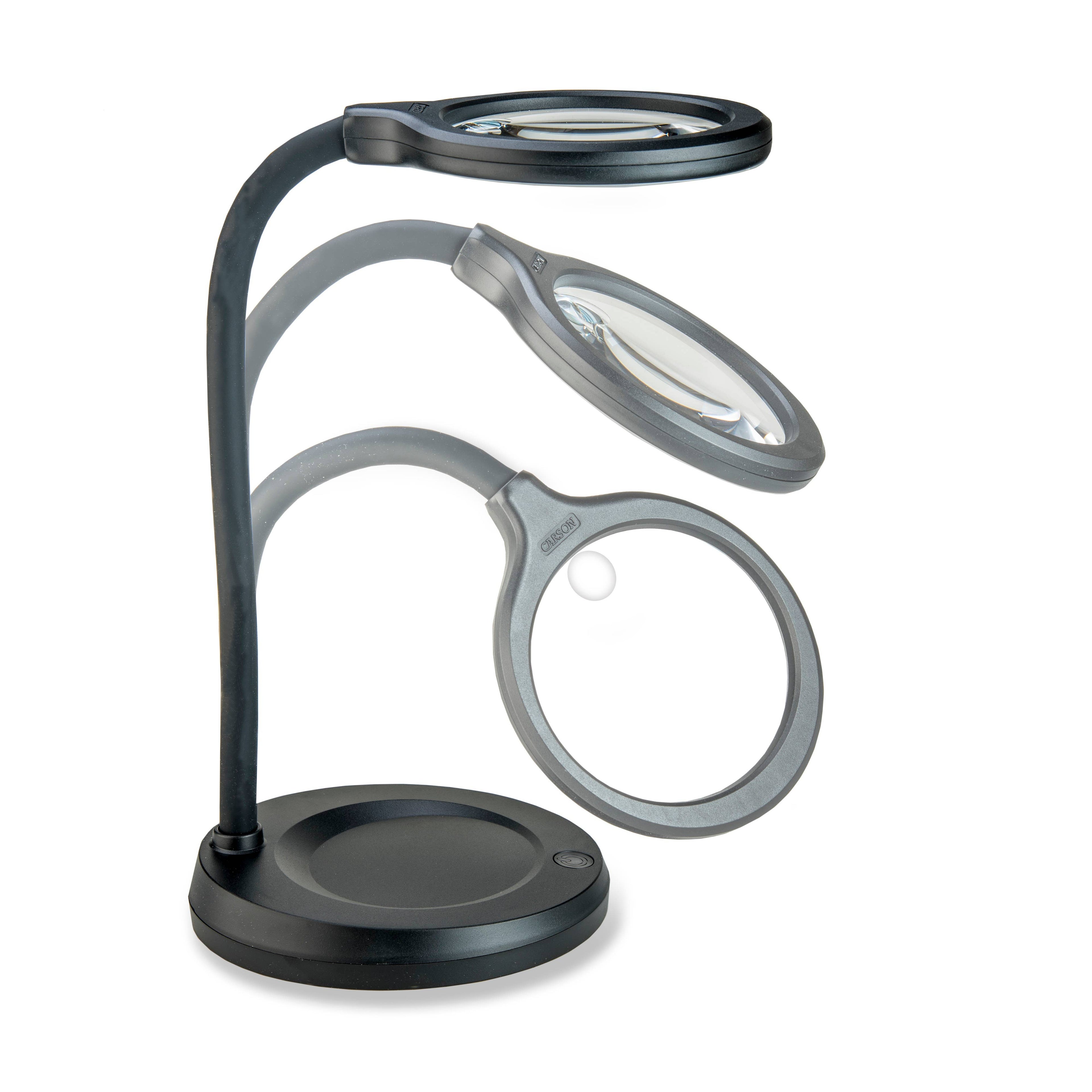 Desktop LED Magnifying Lamp for Hobbyist, Crafting, Reading
