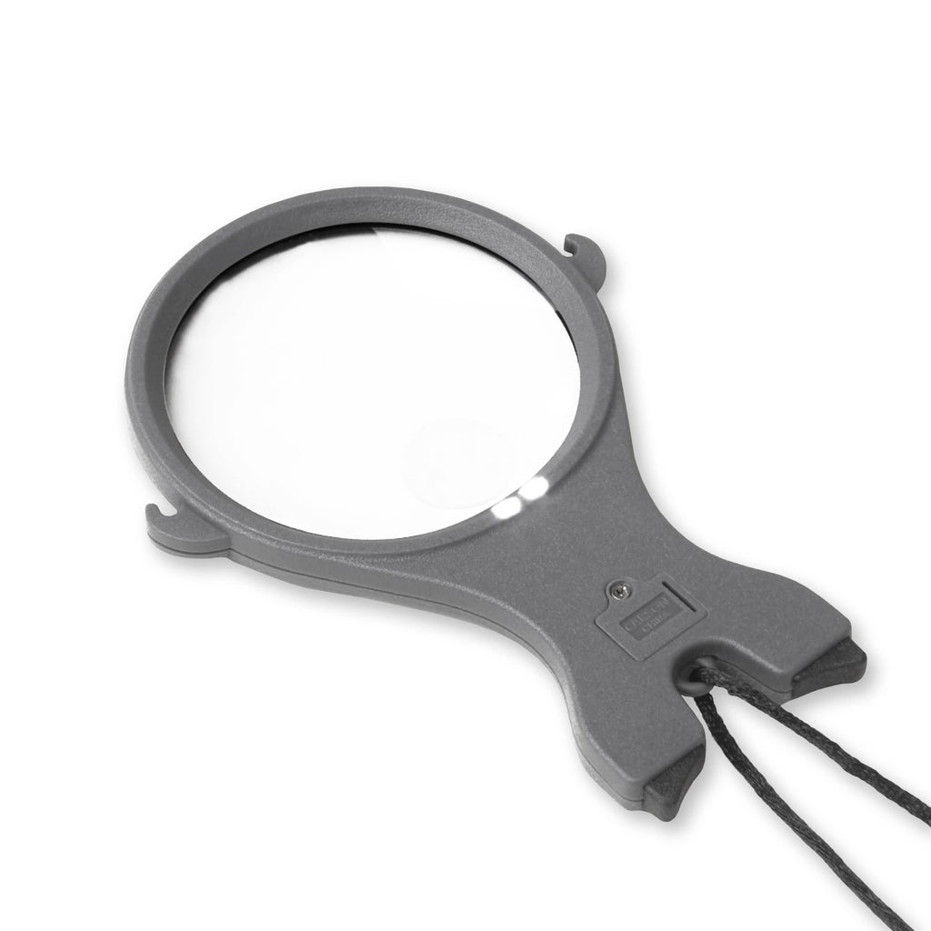 LED Handsfree Hanging Pendant Magnifier for Crafts & Hobbies